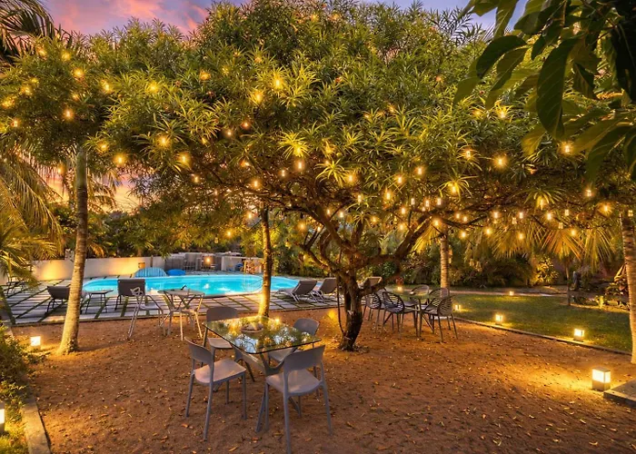 Lakaz Del Sol - Elegant Apartments With Luxurious Garden, Pool And Barbecue Area - Tourism Permit Certified